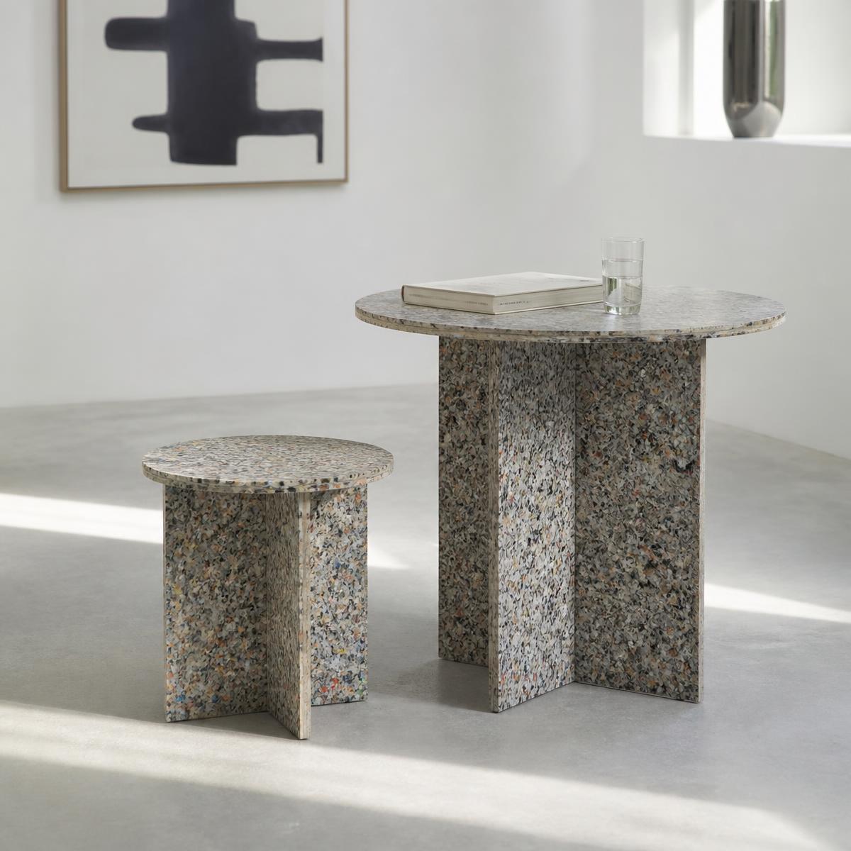 Furniture built from Loomrock recycled panels